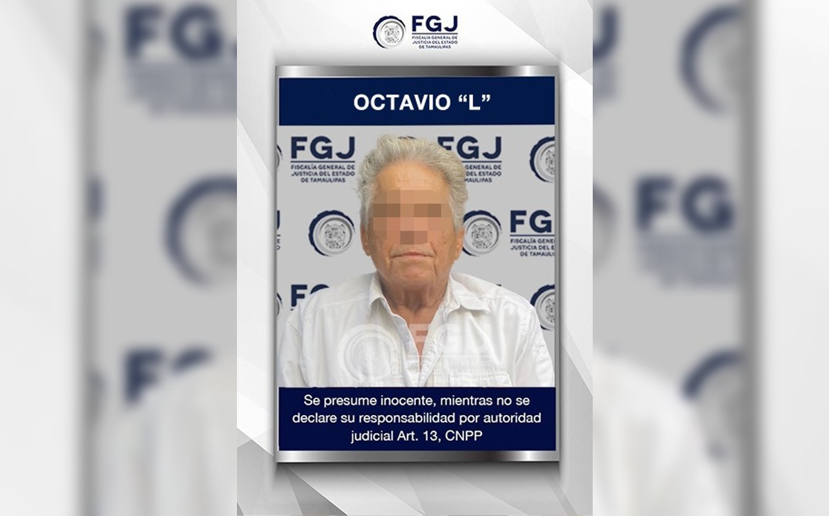 Octavio Leal Moncada, detenido. (Especial)