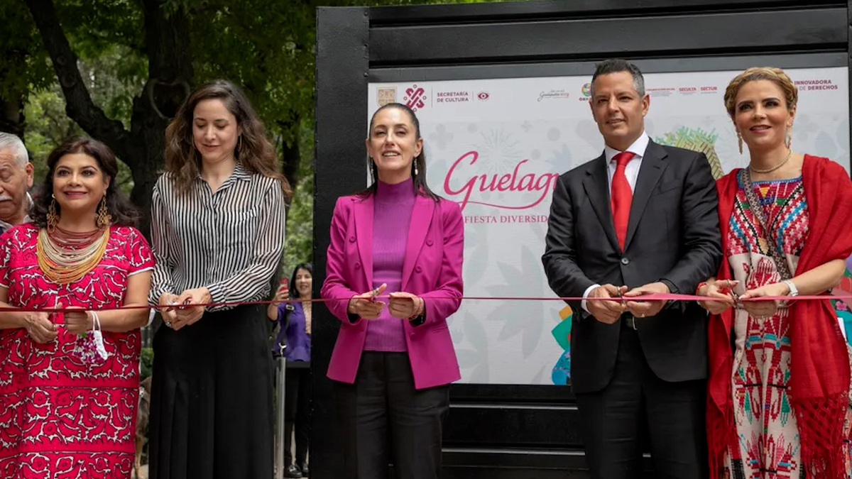 Sheinbaum y Murat anuncian La Guelaguetza en Iztapalapa
