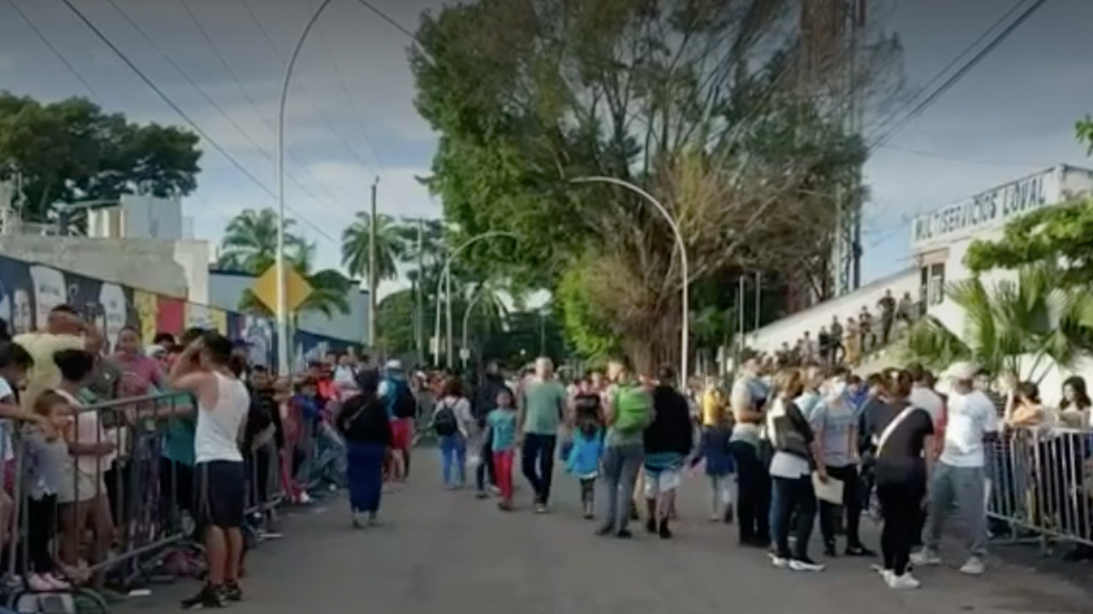 En Tapachula, Chiapas frustran salida de caravana migrante