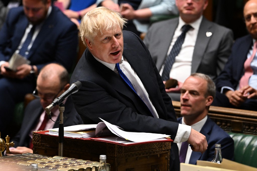 Boris Johnson, primer ministro británico. | AFP