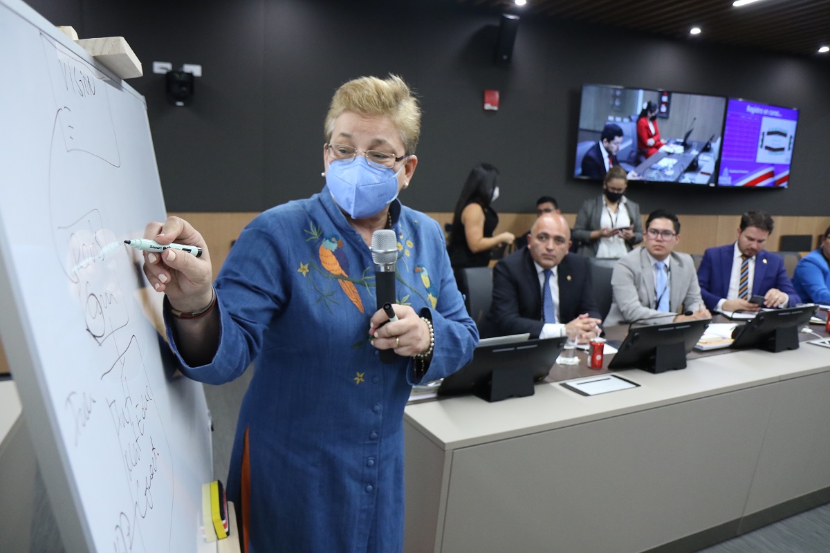 La ministra de Educación de Costa Rica presentó un modelo educativo para 27 centros. | Asamblea Legislativa
