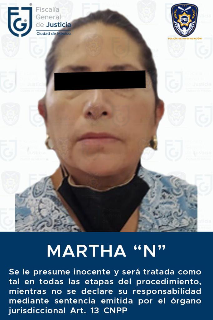 Suegra de Karen Itzel detenida. (Especial)
