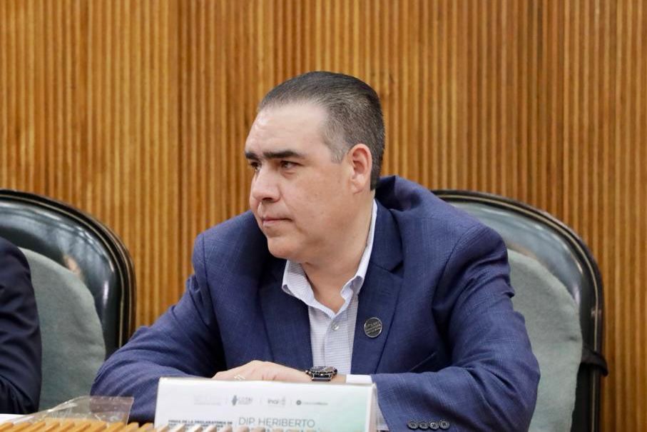 El coordinador de la bancada del PRI, Heriberto Treviño Cantú. Foto: Especial