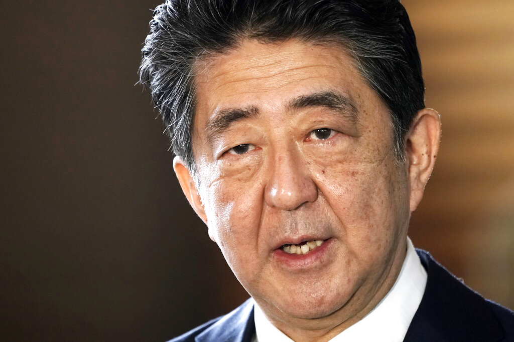 El ex primer ministro de Japón fue atacado. (AP)