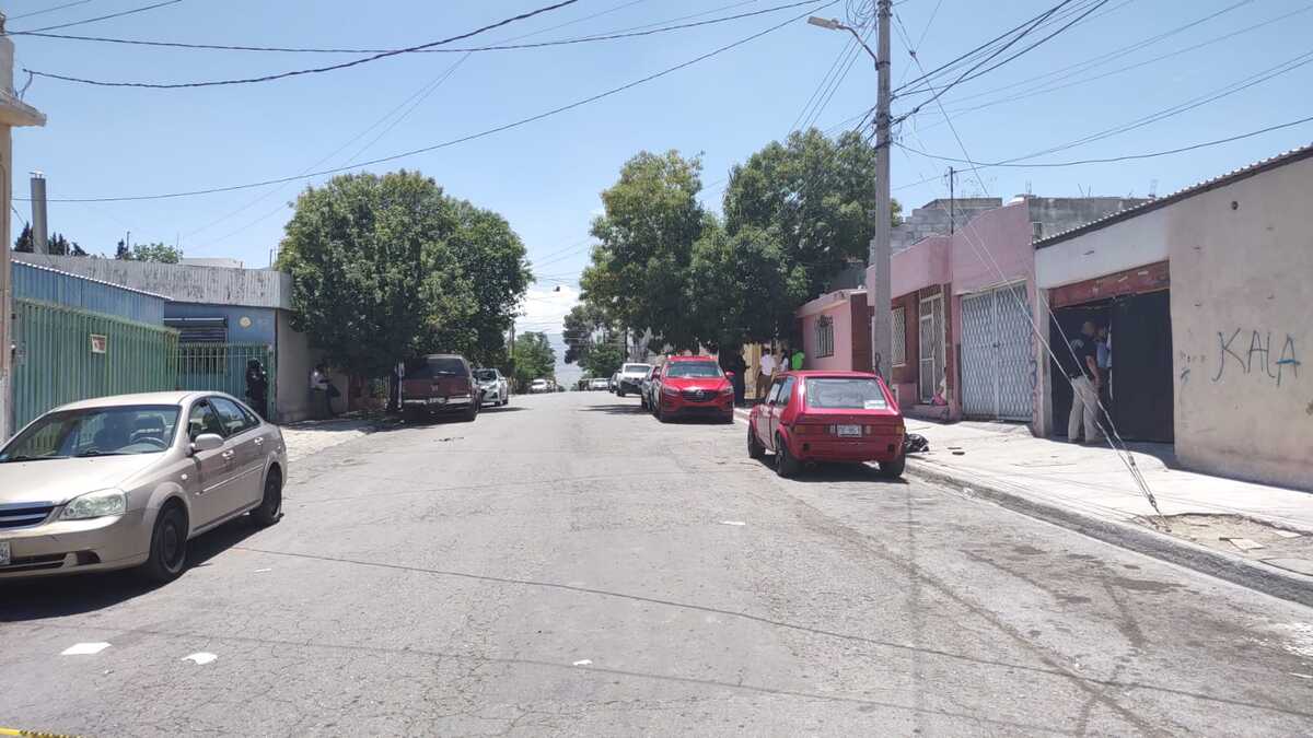 El operativo en la colonia González, en Saltillo. (Especial)