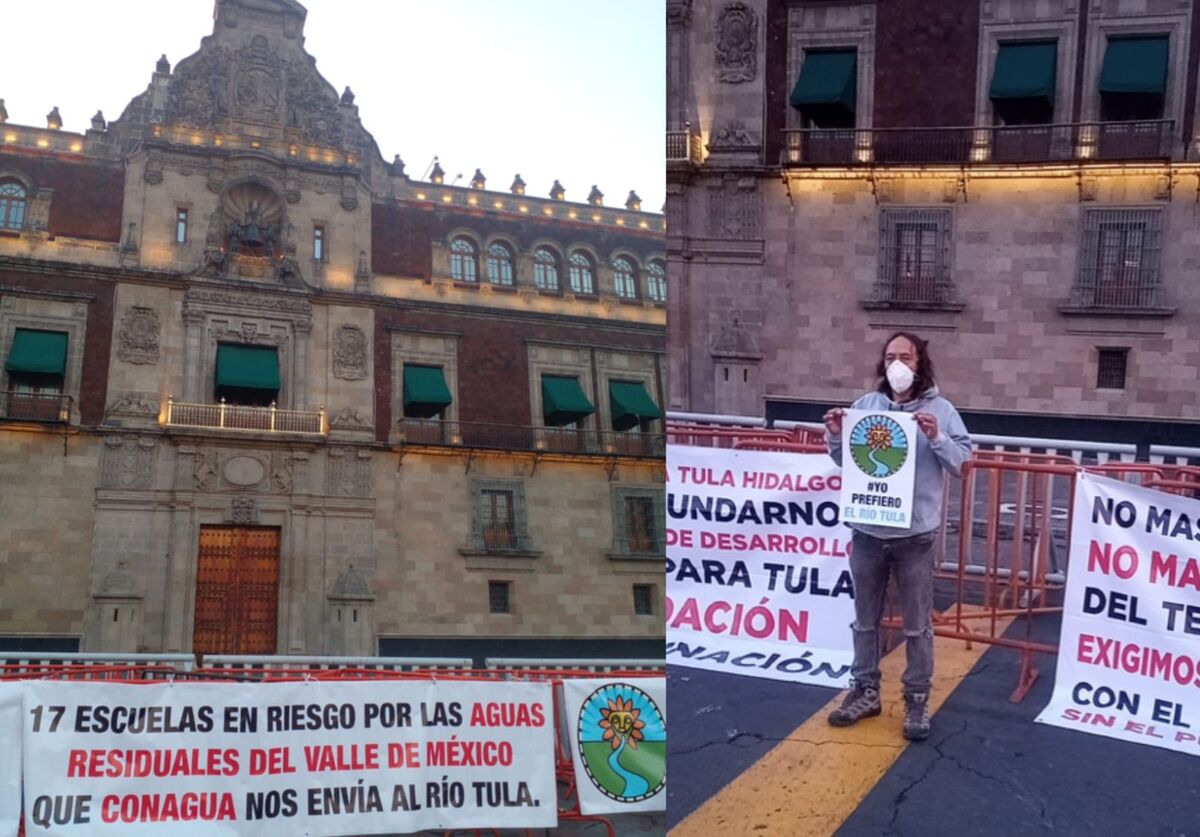 El gobierno de México recibió el pliego petitorio. (Francisco Villeda)