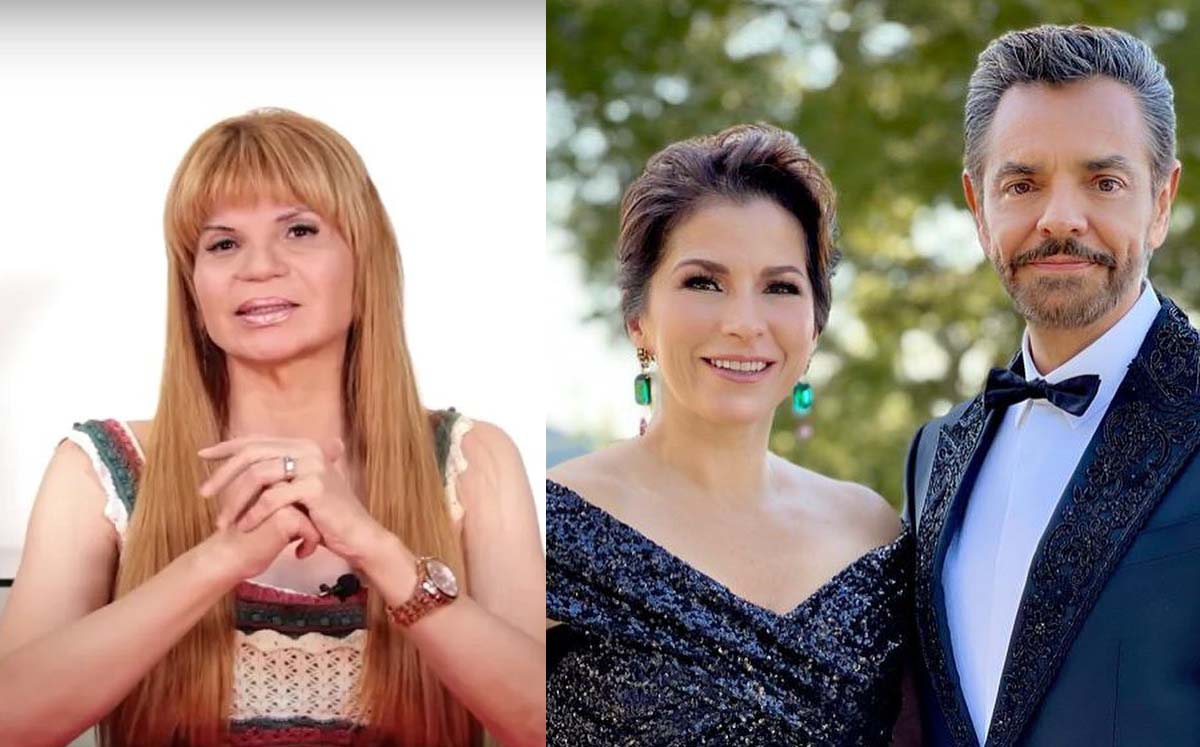 Mhoni Vidente, Alessandra Rosaldo y Eugenio Derbez. (Instagram)