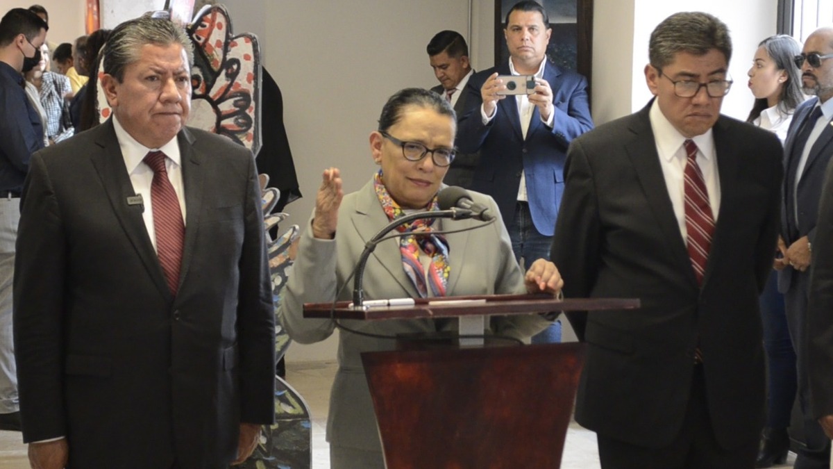 Rosa Icela Rodríguez, titular de la Secretaría de Seguridad Pública. (Twitter)