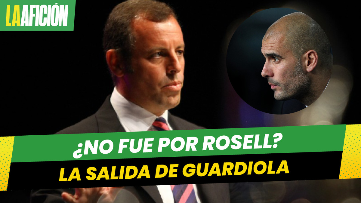 Rosell: Guardiola se fue del Barcelona por pelea con los futbolistas