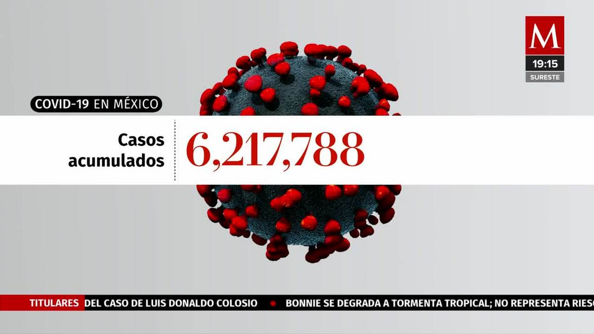 Muertes y contagios por covid-19 en México