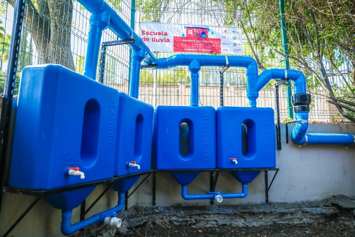 El proyecto “Escuelas de Lluvia” suma un paso más al objetivo de brindar acceso al agua. Foto: Especial