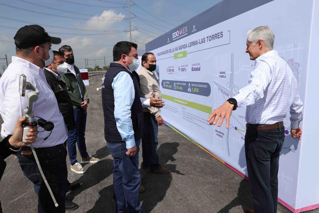 "Vía Rápida disminuirá el tiempo de trayecto entre Toluca y la Ciudad de México" | Especial.