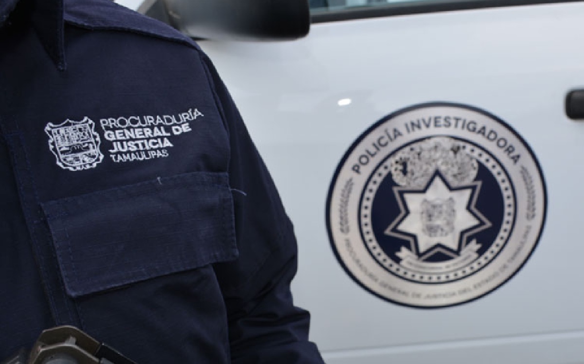 Elementos de la Fiscalía General de Justicia de Tamaulipas.