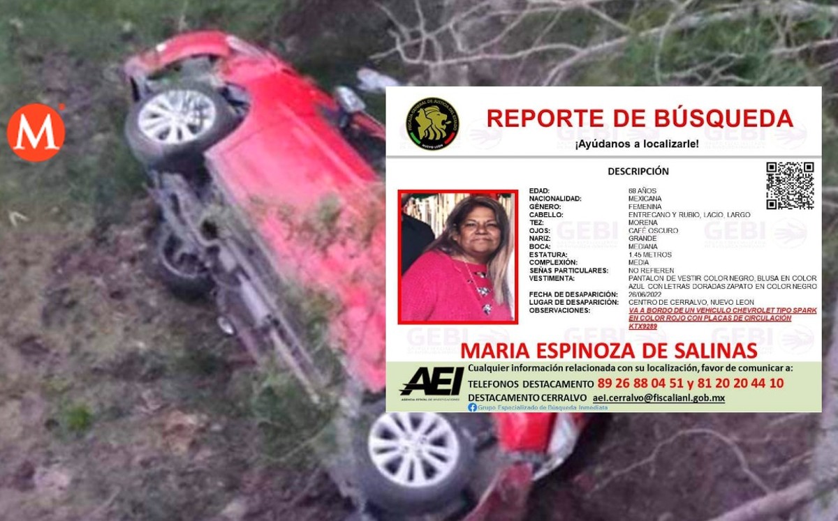 La mujer estaba reportada como desaparecida desde 26 de junio.