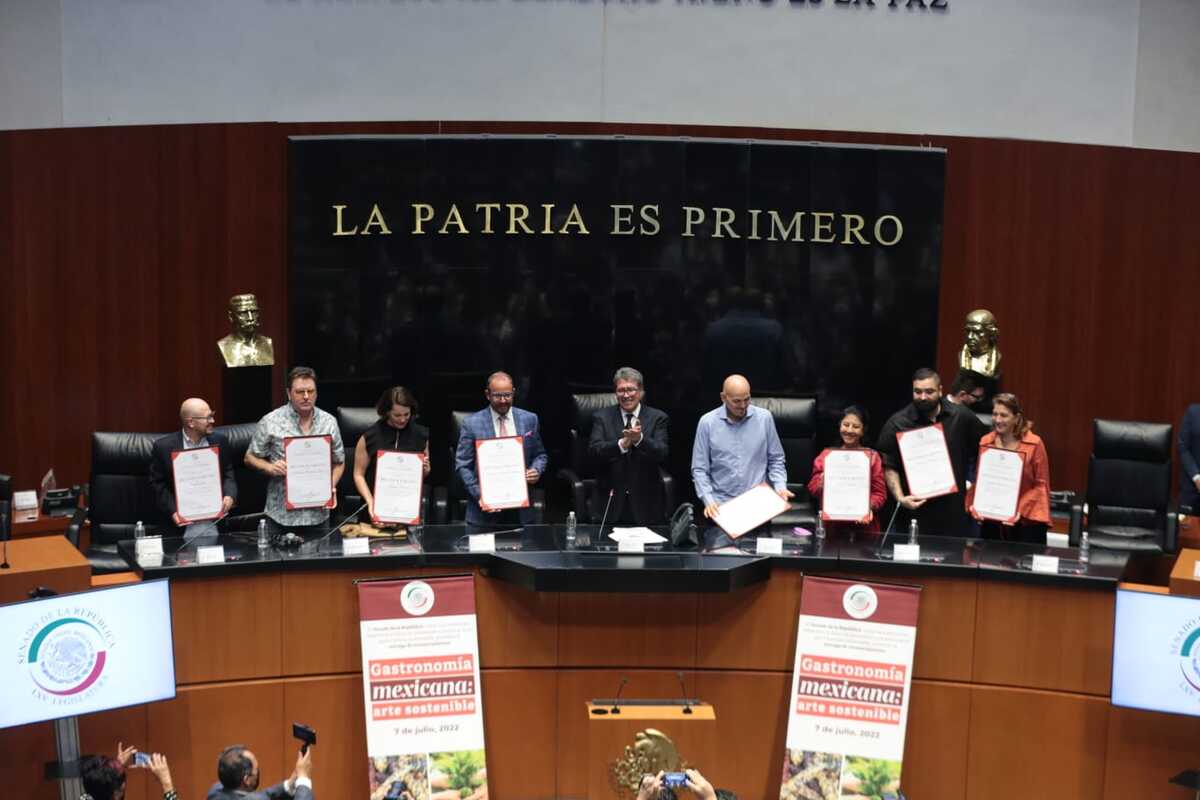 Reconoce el Senado la acción sostenible de 8 exitosos chefs mexicanos. Especial