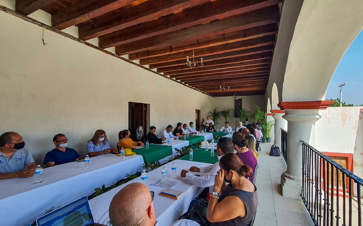 Se reunieron en la Casa del Conde de Sierra Gorda. (Cortesía)