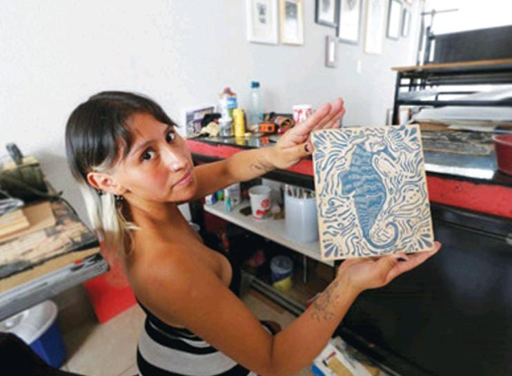 "Urtarte se presentó como propuesta en la entidad para  denunciar problemáticas sociales" | Tania Contreras.