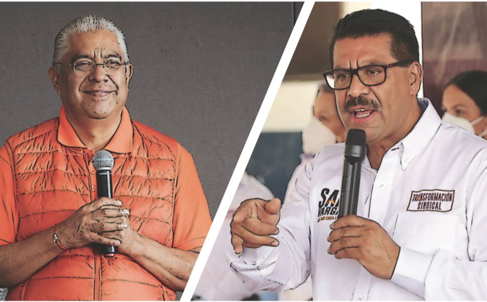Van por el SNTE Jorge Mayorga y Said Vargas.
