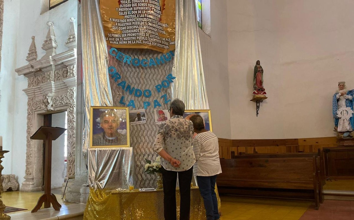 Cerocahui, sacerdotes jesuitas, Javier Campos Morales, Joaquín Mora Salazar, Enrique Mireles