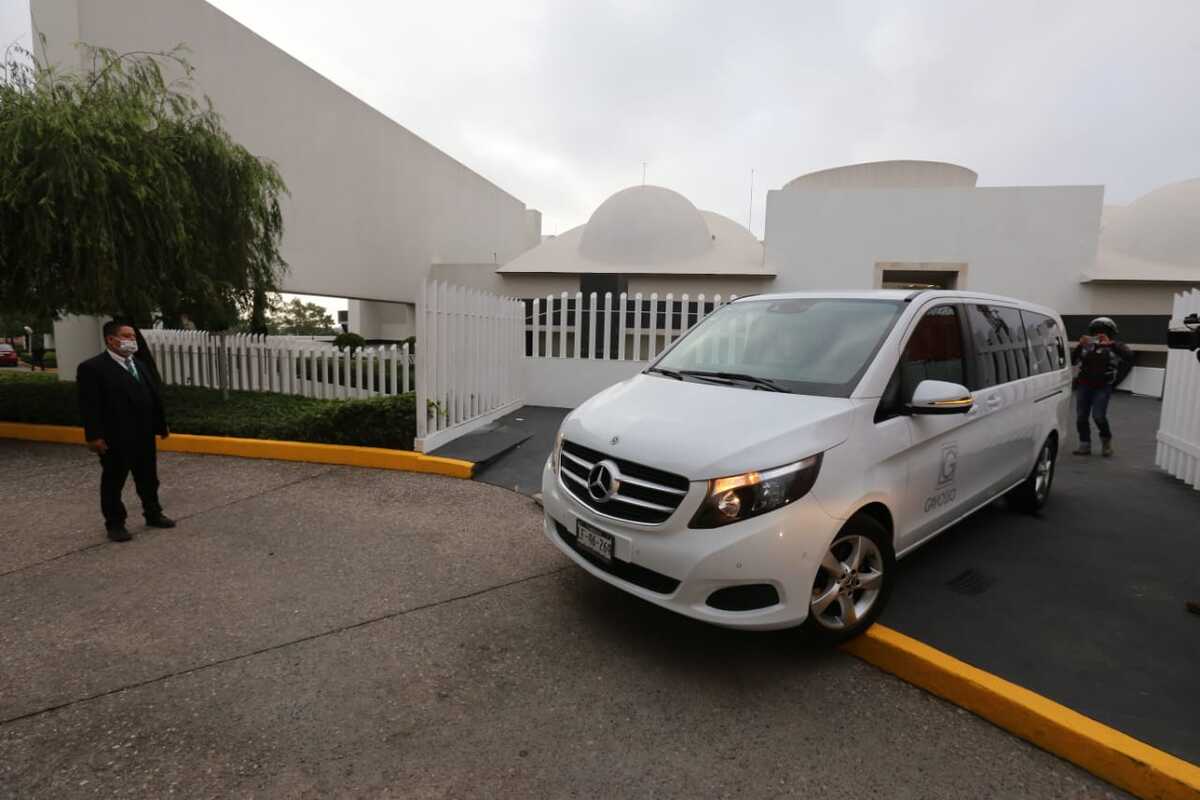 Féretro del ex presidente Luis  Echeverría.| Javier Ríos