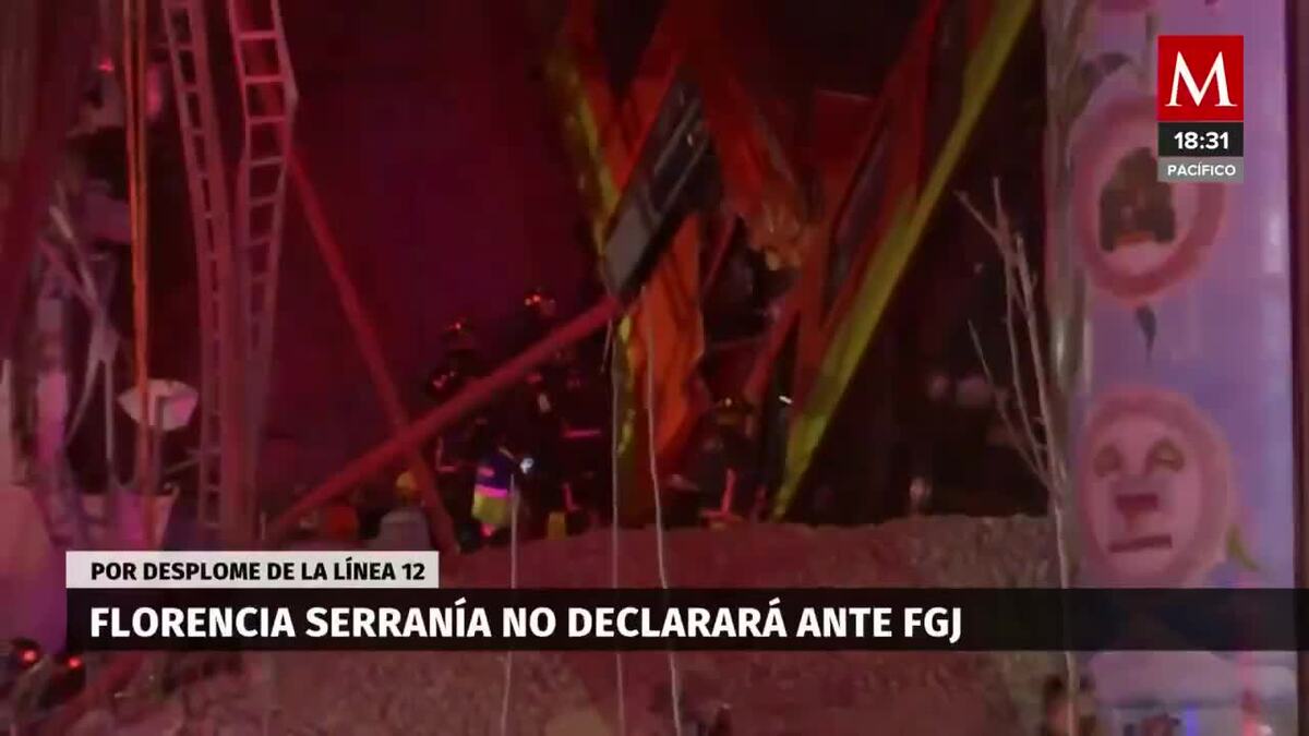 Florencia Serranía no será llamada a comparecer por L12 del Metro