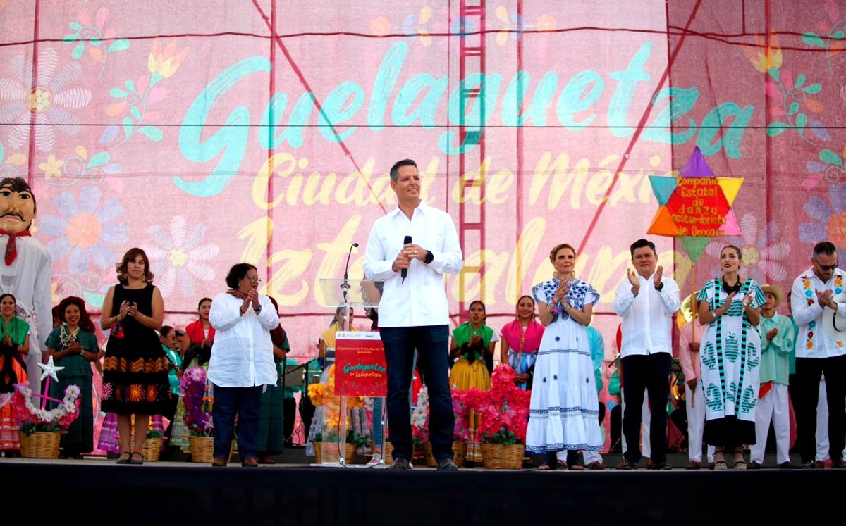 El gobernador destacó que “La Guelaguetza significa regalo". | Especial