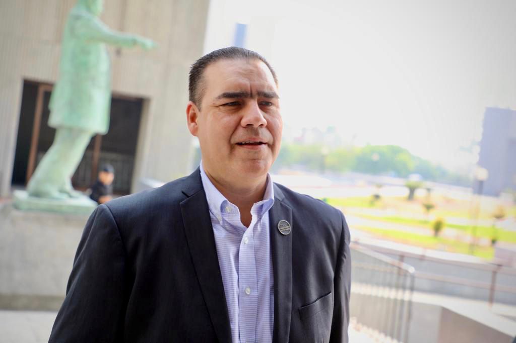 Heriberto Treviño Cantú, líder de la bancada tricolor en el poder legislativo. Foto: Especial
