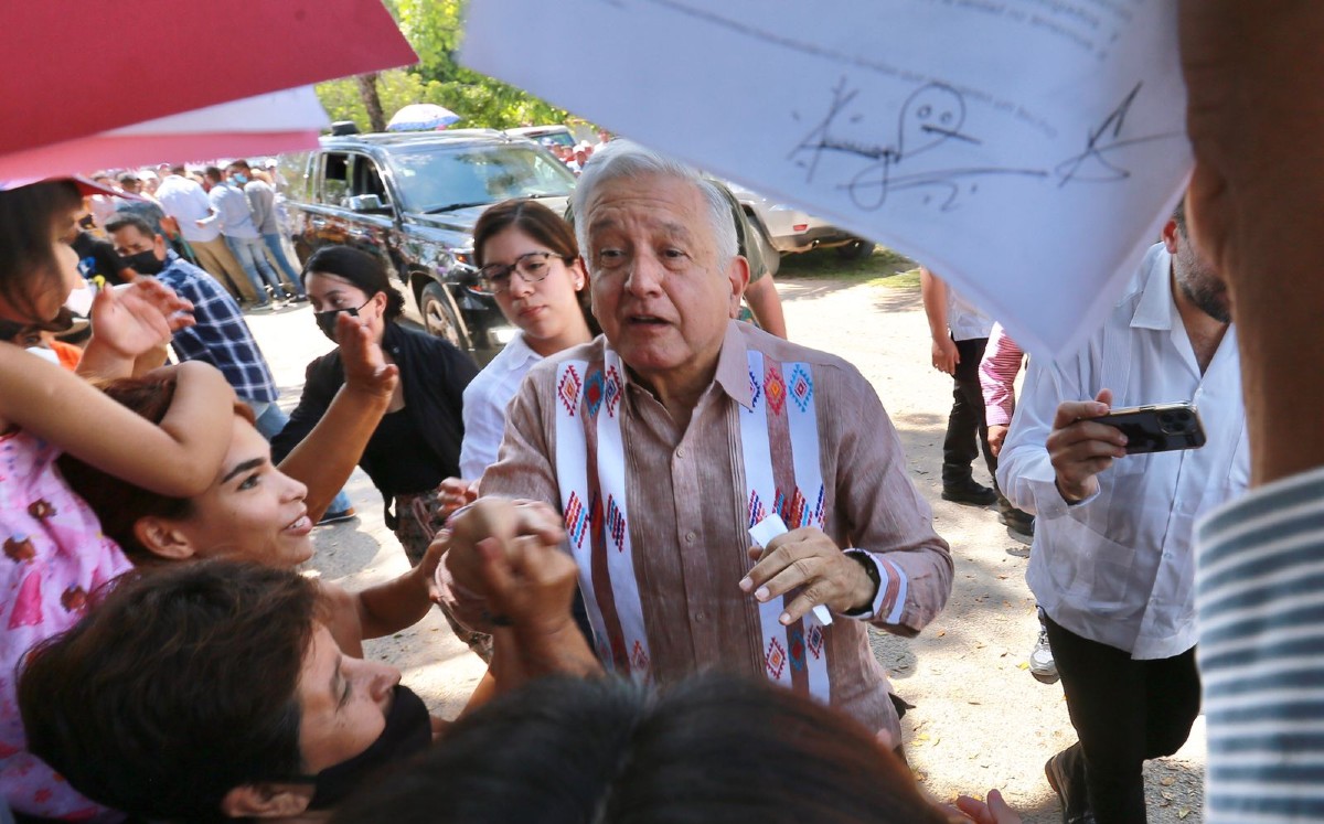 López Obrador destacó que en todos lados hay dialogo abierto y comunicación con la gente. | Ariel Ojeda