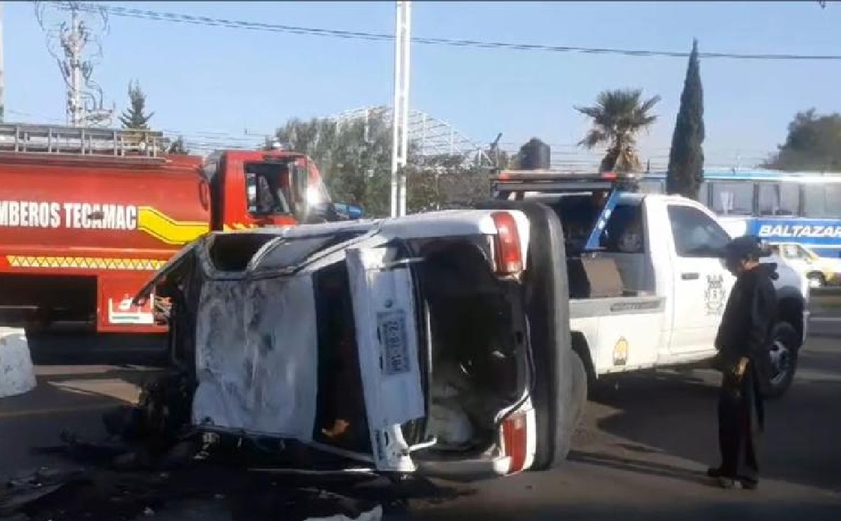 Accidente en la carretera México-Pachuca. | Especial