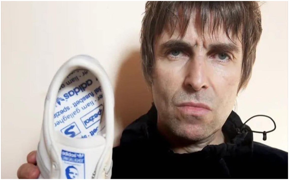 Adidas y Liam Gallaguer muestran su nueva colaboración (Twitter)