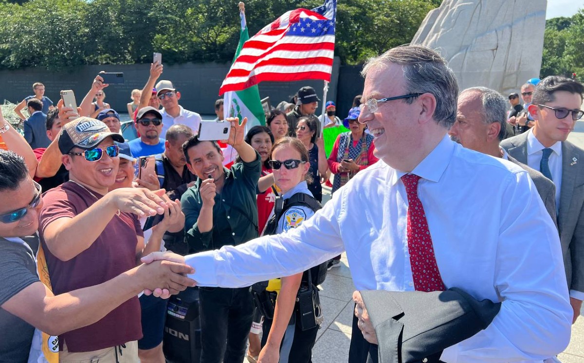 El canciller reveló que no hubo un compromiso concreto para otorgar más visas de trabajo a los migrantes.| Twitter