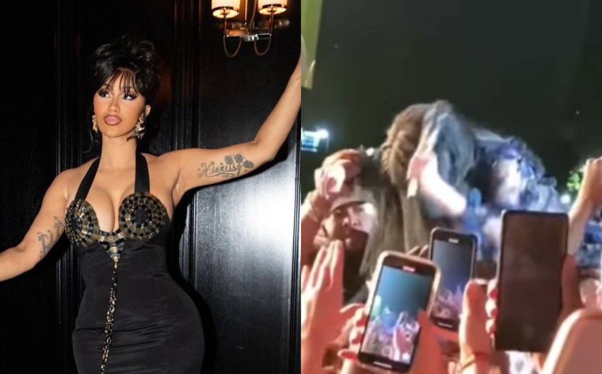 Cardi B se defendió y aseguró no golpeó a su fan (Especial).