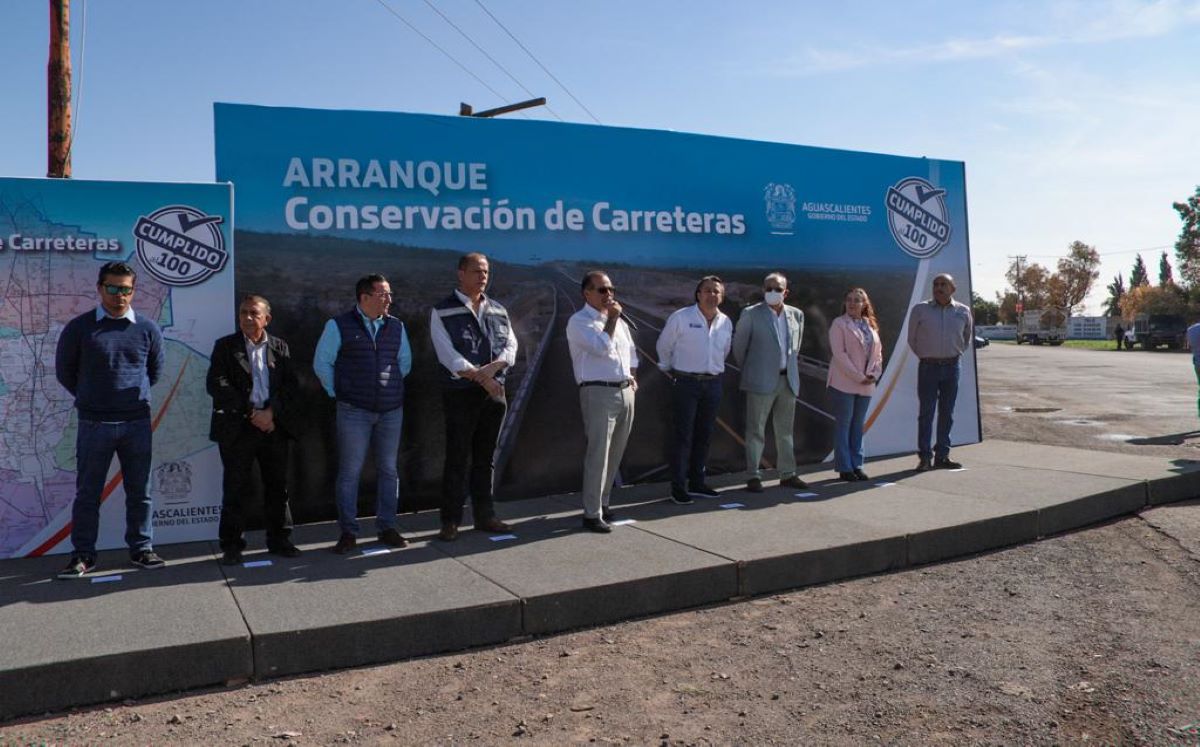Gobernador de Aguascalientes destina 200 MDP a mantenimiento de carreteras | Especial