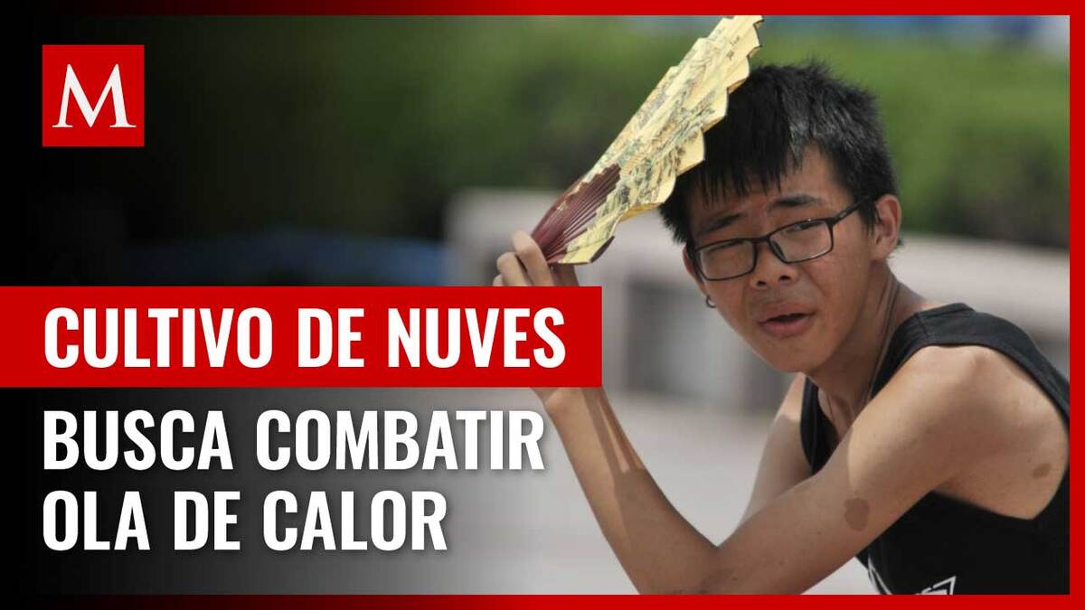 ¡Hielo en las calles! China intenta aminorar ola de calor