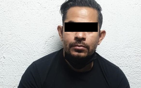 El hombre fue detenido en calles de la alcaldía Miguel Hidalgo | Especial