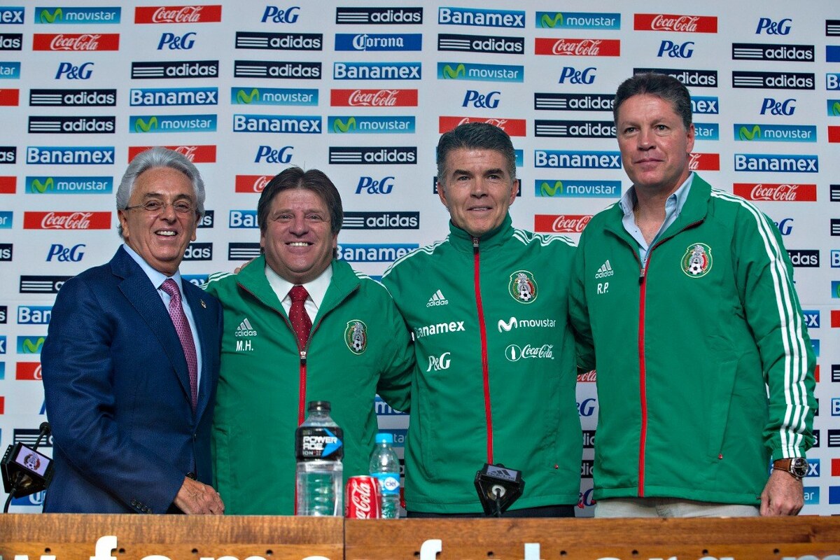 Presentación de Miguel Herrera como entrenador de la selección mexicana