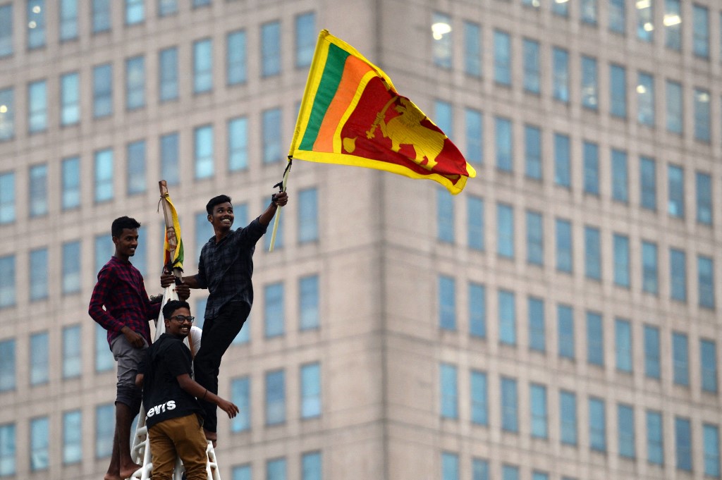 Sri Lanka se declaró en default y está en plena crisis económica, política y social. (AFP)