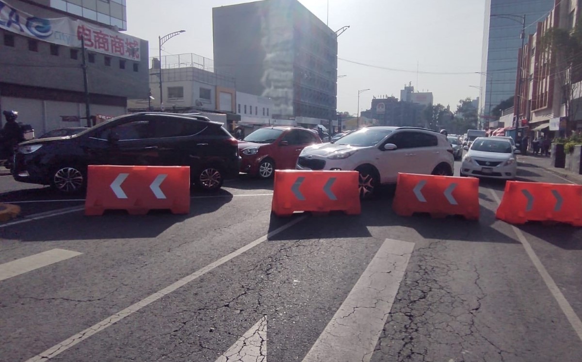 La SSC cerró calles de la colonia Doctores. | César Velázquez