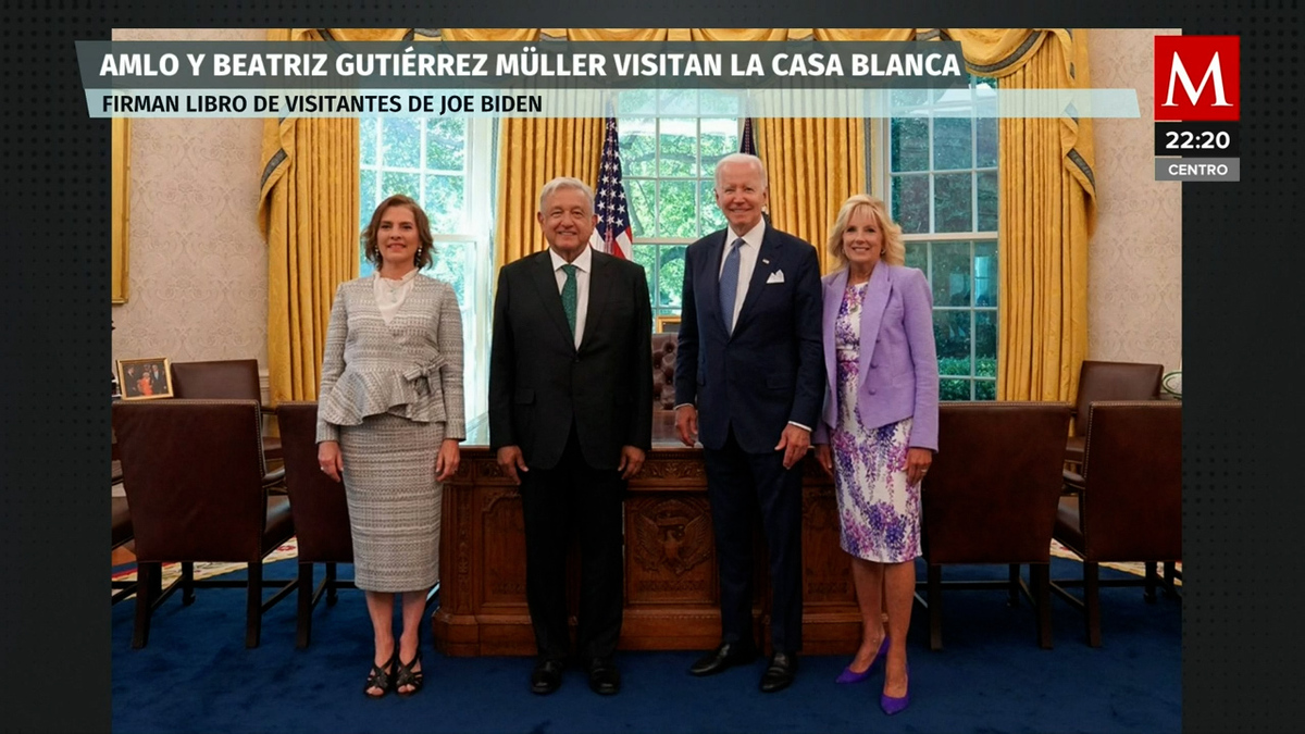 AMLO se reúne con Biden en la Casa Blanca; llama a estrechar lazos