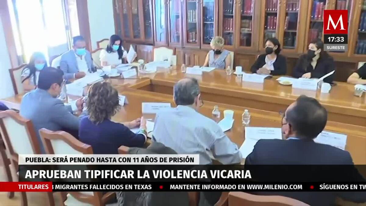 Aprueban tipificar la violencia vicaria en Puebla
