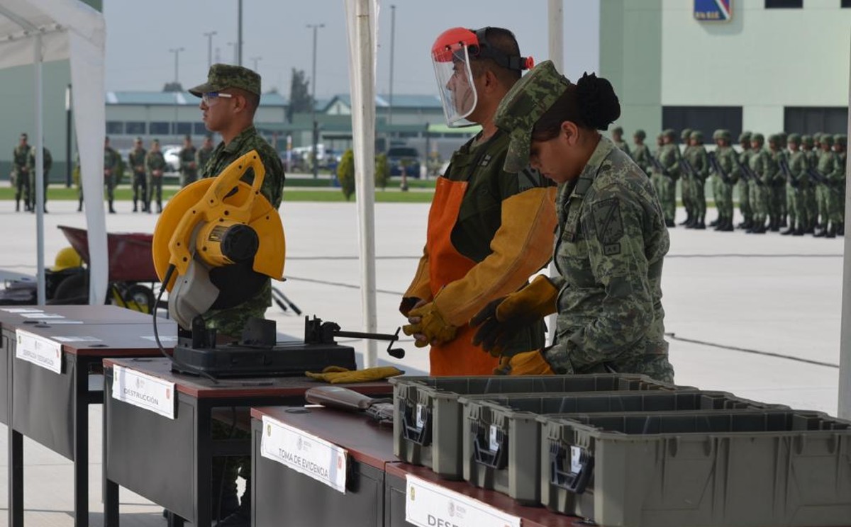 "La ceremonia se efectuó en el Campo Militar No. 37-D" | Especial.