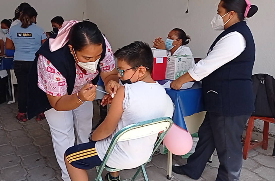 Destinan 40 mil dosis para vacunación de menores en Tehuacán  | Especial