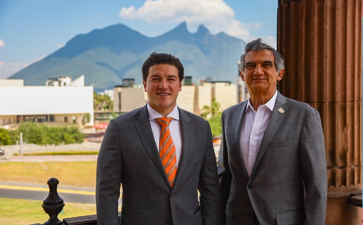 Samuel García y Américo Villarreal tuvieron una reunión en Nuevo León.