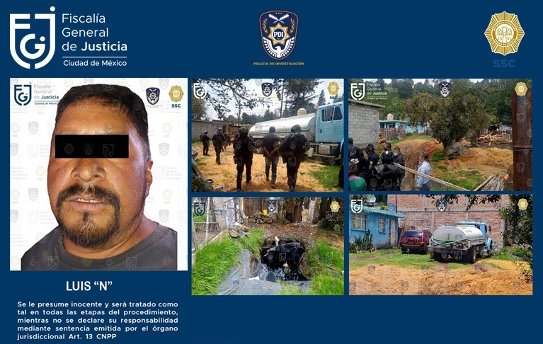 Se aseguró una pipa y se detuvo a un hombre. (Especial)