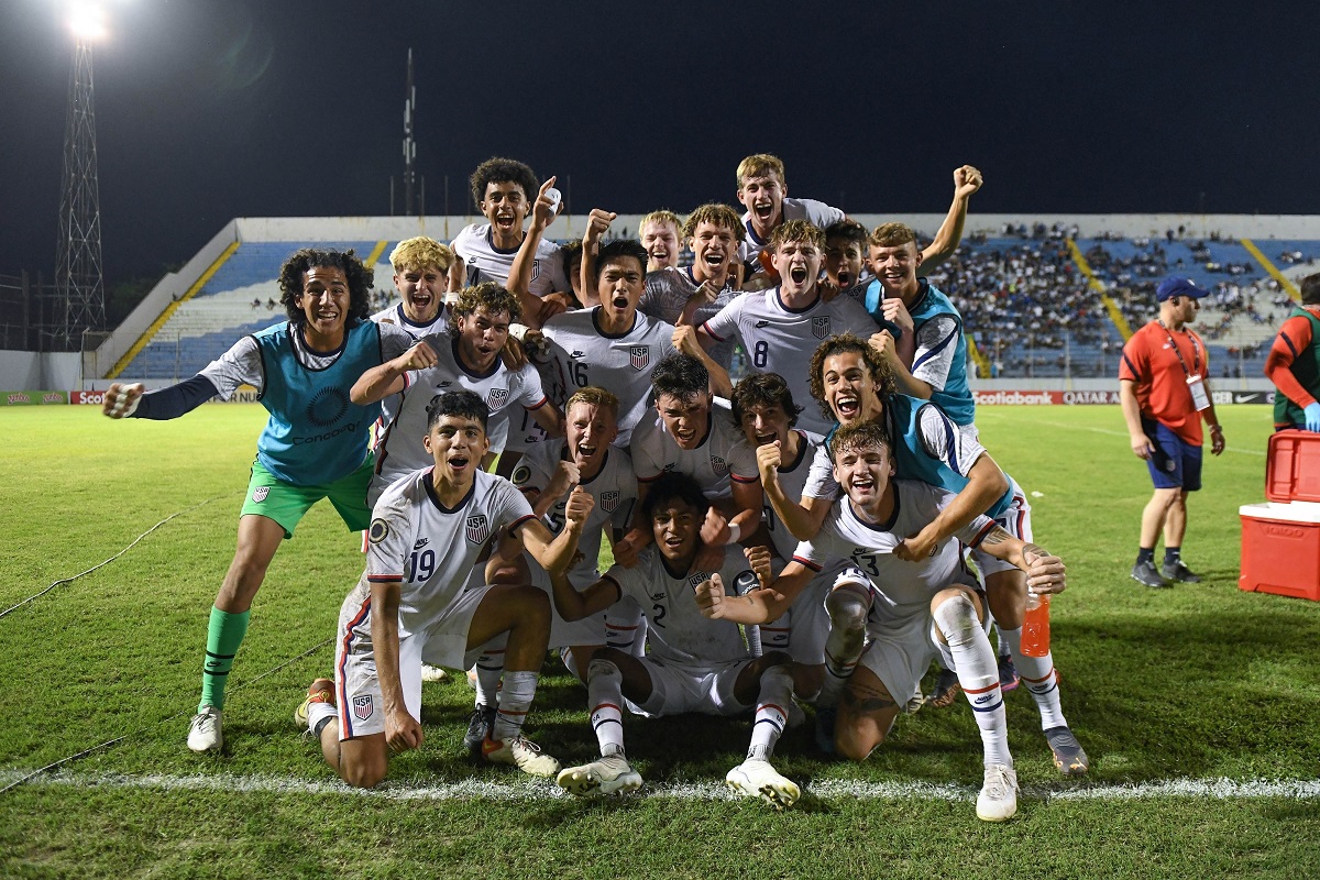 selección sub 20 de Estados Unidos