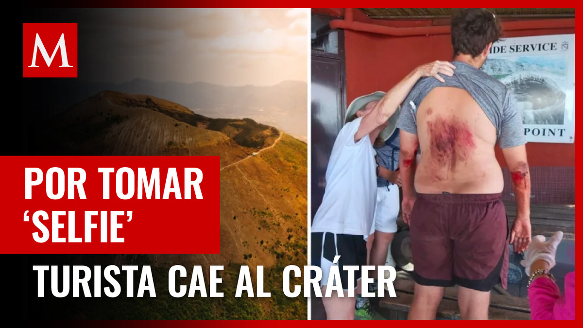 Turista cae al cráter de Monte Vesubio; es rescatado