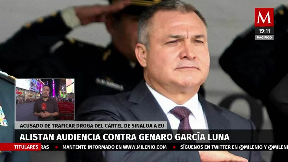 Alistan audiencia contra Genaro García Luna