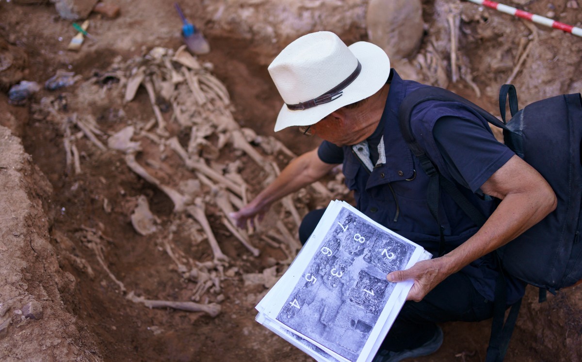 Belchite mantiene cicatrices de la Guerra Civil española