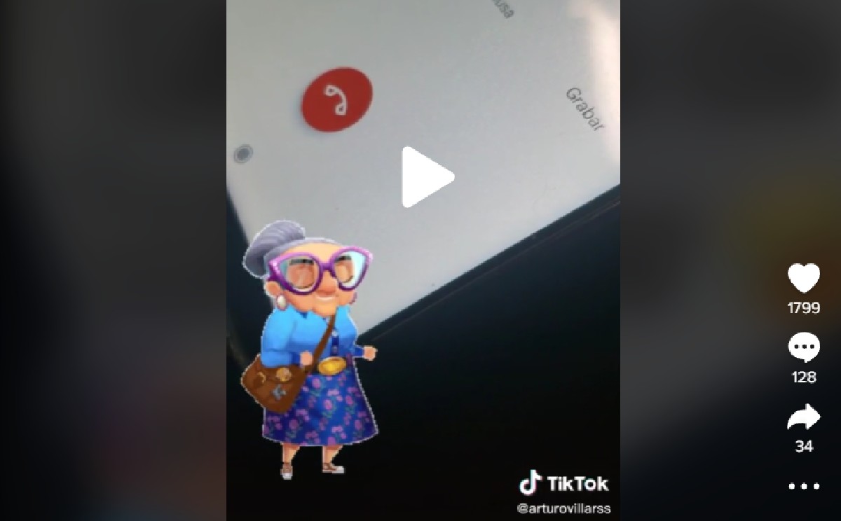 Broma telefónica en TikTok. | Especial