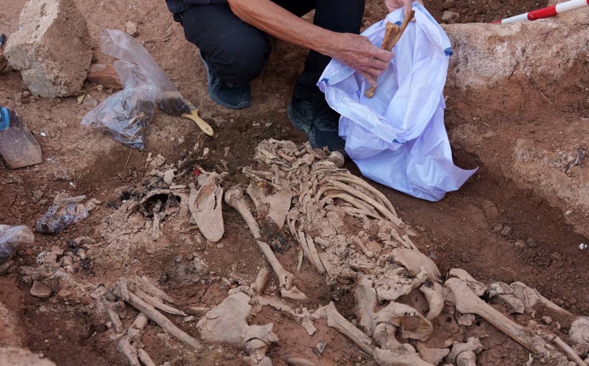 Belchite mantiene cicatrices de la Guerra Civil española